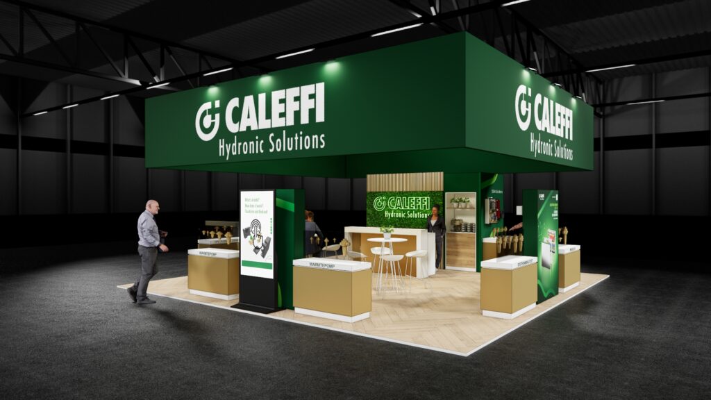 Caleffi Stand Render